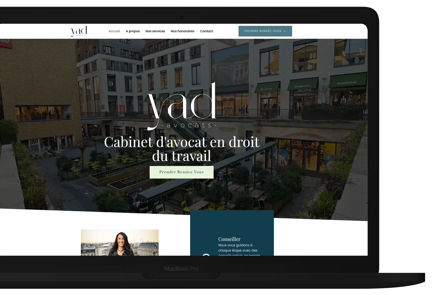 création site internet yad avocat
