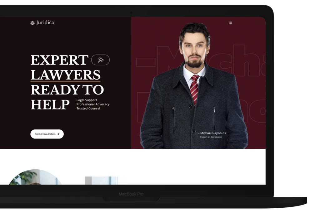 design création site internet avocat mockup site avocat plutot traditionelle