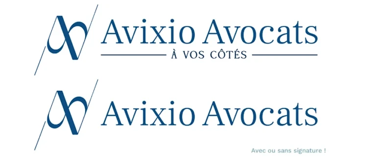 exemple variante logo avixio avocat, création logo pour avocats