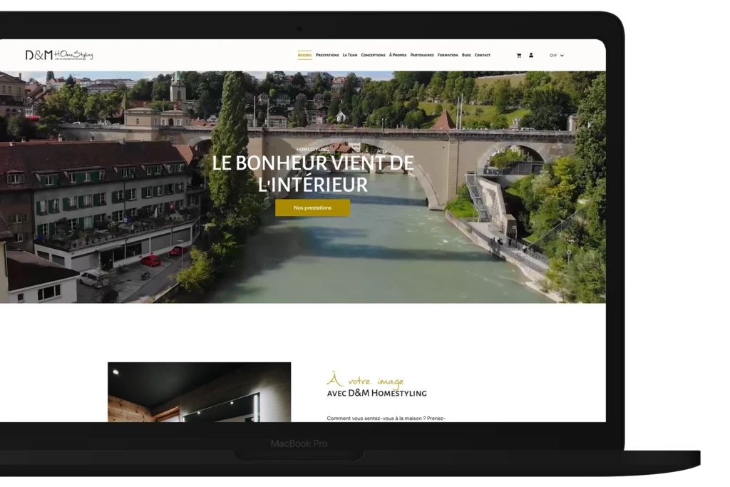 hero section site formation