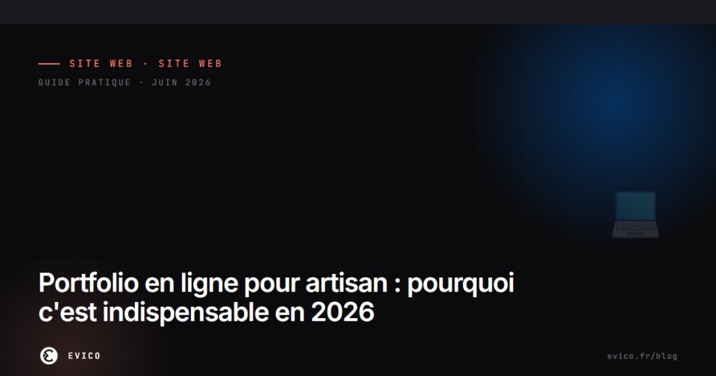 Site vitrine artisan : presenter ses realisations pour convertir en clients