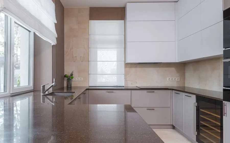 Plan de travail quartz