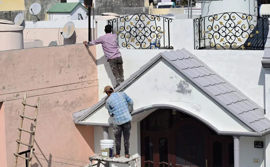 Peinture de façade, exemple de page