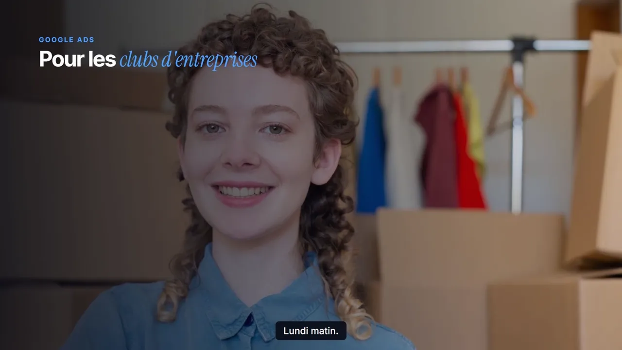 Vidéo : Google Ads pour les clubs d'entreprises, par EVICO