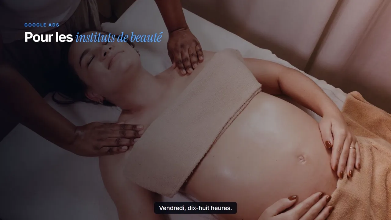 Vidéo : Google Ads pour les instituts de beauté, par EVICO