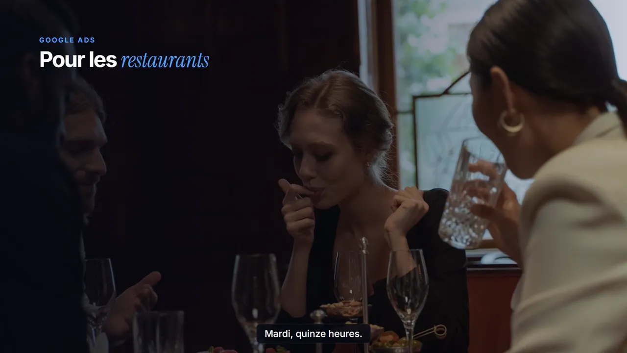 Vidéo : Google Ads pour les restaurants, par EVICO