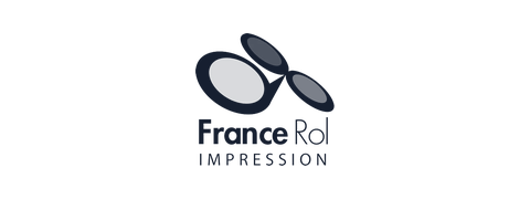 Logo France Rol Impression, client EVICO