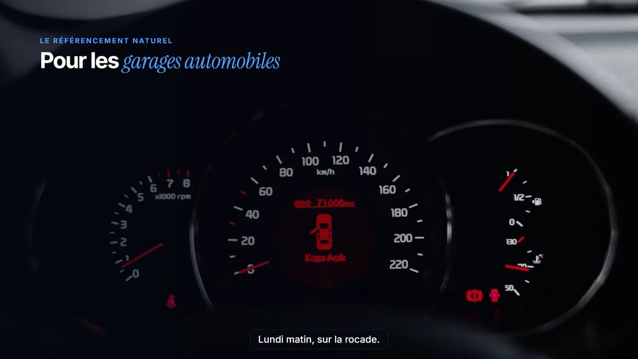 Référencement pour garages automobiles