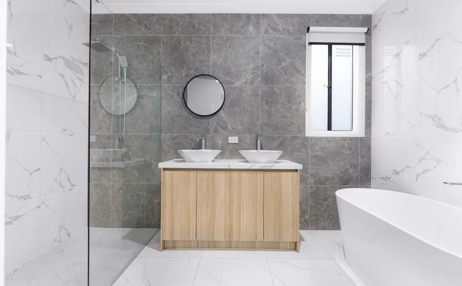 Salle de bain, exemple de page